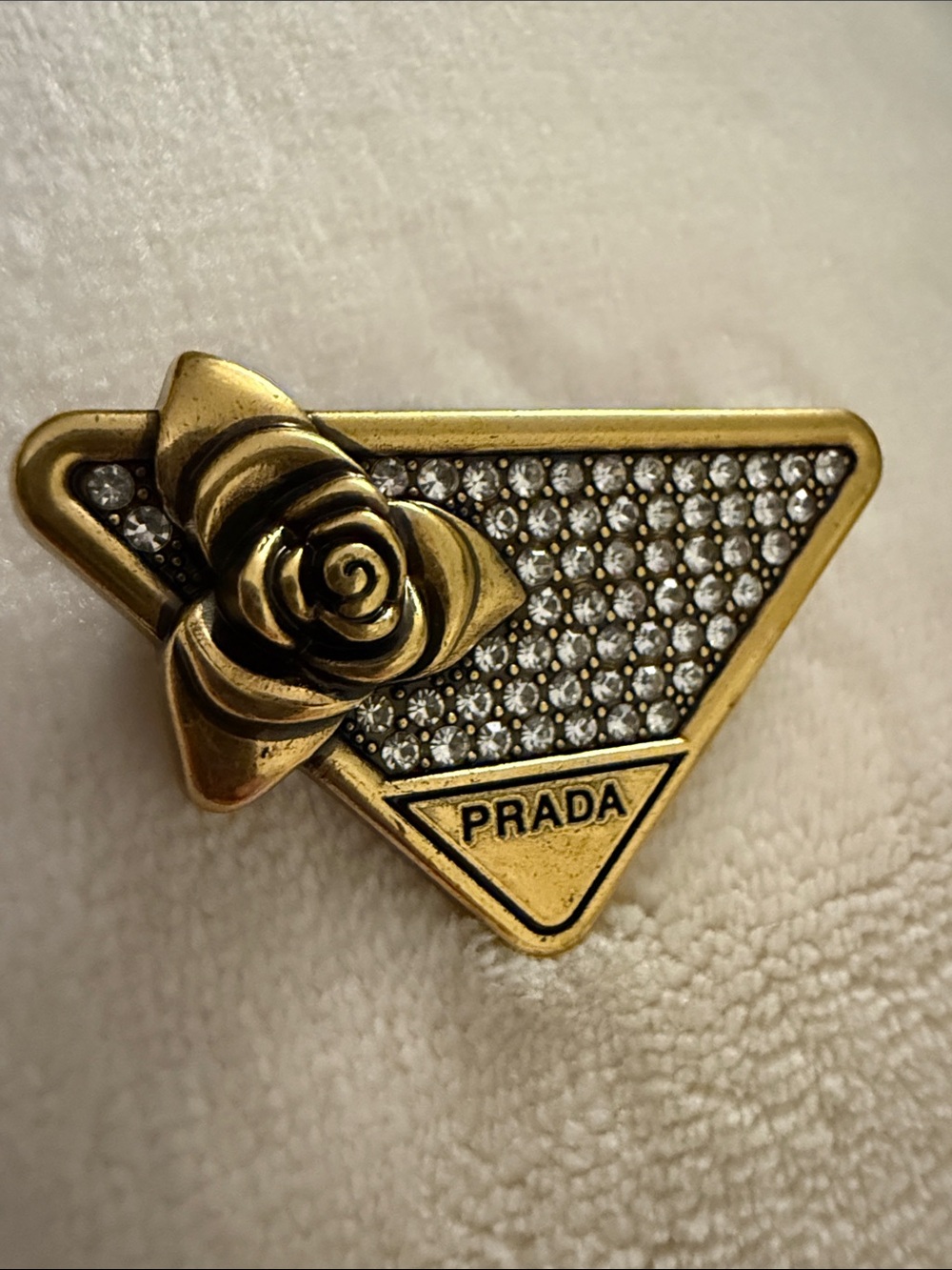Up-Cycled Prada Vintage Accessories - Prada Brooches